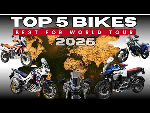Видео: 5 лучших мотоциклов для путешествий по миру в 2025 году @SpeedRevolution-2025