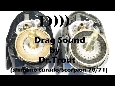 Видео: Drag Sound - "поющий фрикцион" от Dr.Trout для катушек Shimano