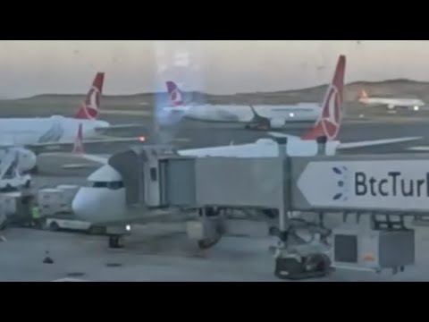 Видео: Перелет Стамбул-Анталья на Boeing 737-900ER Turkish Airlines