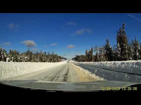Видео: Урай - Советский - Коммунистический - Нягань - Сергино - Белоярский 12.03.23 ч.2