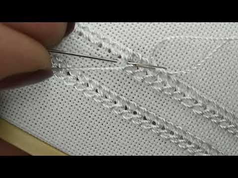 Видео: Як виконати петлеву мережку| Hand embroidery|