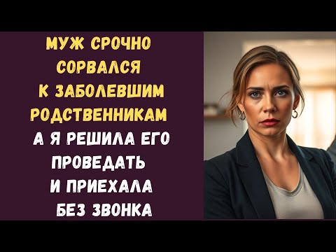 Видео: Муж срочно сорвался к заболевшим родственникам а я решила его проведать и приехала без звонка