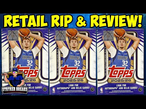 Видео: Стоят ли коробки с баскетбольными карточками Topps 2025-26 того?