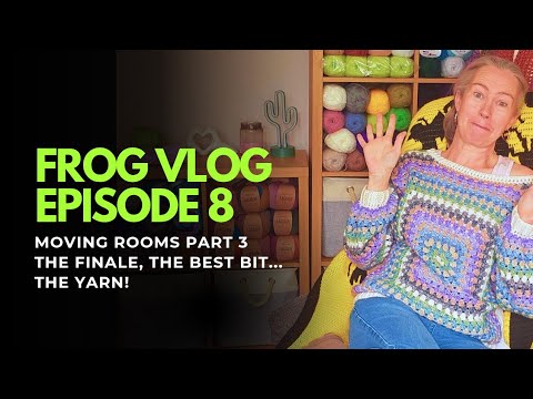 Видео: Лягушачий блог 🐸 Переезды — финал! Переношу пряжу в новый дом