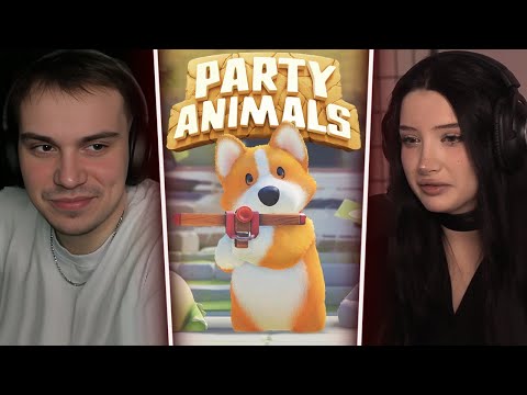 Видео: ГЛЕБ ИГРАЕТ в Party Animals (Морфилина, Шадоукек, Ростик, Хелин, Лиза, Юра, Танкзор и др. )