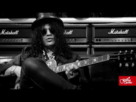 Видео: Slash: В Guitar Center, техника и стиль