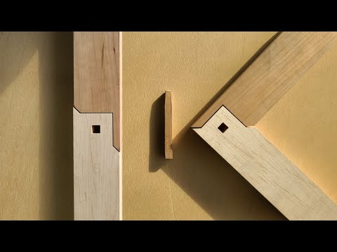 Видео: Два способа прочного соединения - 90˚ и 180˚ и деревянные колышки