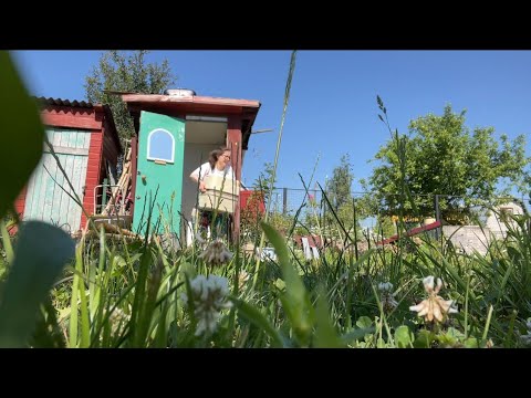 Видео: Наша дача. Свет. Уборка. Покос. Реставрация.