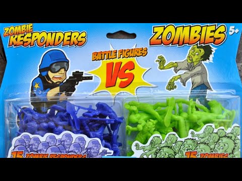 Видео: Зомби-спасатели против зомби | Обзор игрушки