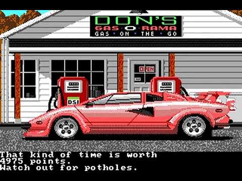 Видео: let's play: Test Drive (1987) [rus|dos] (прохождение)