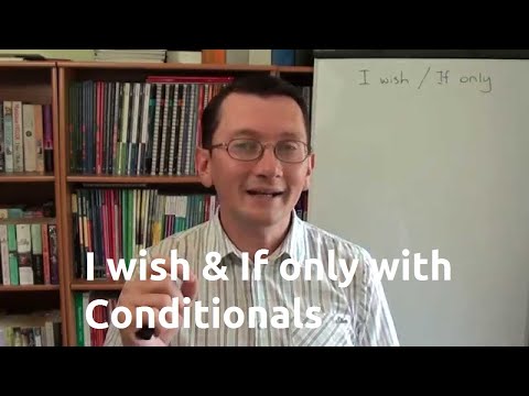 Видео: Максим Ачкасов - Выражения "I wish ..." и "If only ..." в английском языке