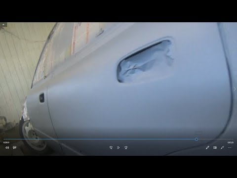 Видео: Подготовка к покраске авто целиком, для новичков. Грунтовка. Часть 3.