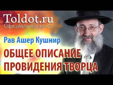 Видео: Рав Ашер Кушнир. Общее описание провидения Творца. ДЕРЕХ АШЕМ 29