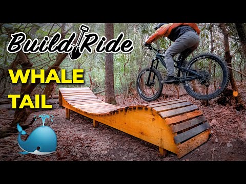 Видео: Строительство и катание на китовом хвосте на заднем дворе
