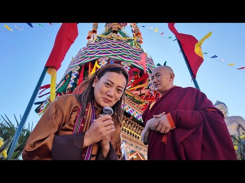 Видео: Нам с @PemaDeki посчастливилось проводить ритуал Джабжи под руководством Его Превосходительства Л...