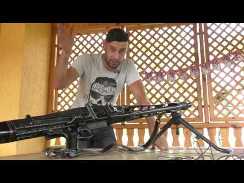 Видео: Устройство СХП пулемета МГ-42/53 /  Field care blank firing MG-42 / Yugo M53