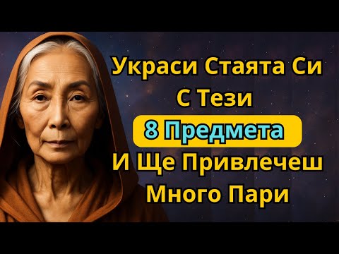 Видео: Постави Тези 8 Предмета В Стаята Си, Ако Искаш Да Привлечеш Пари И Да Отблъснеш Бедността