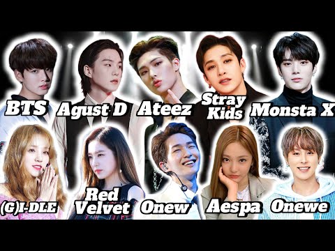 Видео: Реакция на Stray Kids, BTS, Ateez, Agust D, Monsta X, (G)I-DLE, Aespa, Red Velvet, Onew, Onewe