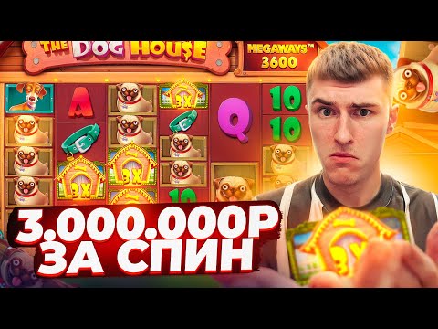 Видео: 3.000.000Р ЗА СПИН? THE DOG HOUSE MEGAWAYS УДИВЛЯЕТ! ЗАНОСЫ НЕДЕЛИ ( КЛЯНУСЬ! )