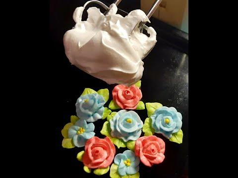 Видео: СУПЕР УСТОЙЧИВАЯ ФРАНЦУЗСКАЯ МЕРЕНГА!!! Цветы из безе! / SUPER SUSTAINABLE FRENCH Meringue!!!