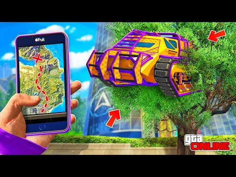 Видео: НАШЕЛ ПО ФОТО ТАНК ИЗ ARENA WAR НА ДЕРЕВЕ! НАЙДИ ПО ФОТО В GTA 5 ONLINE