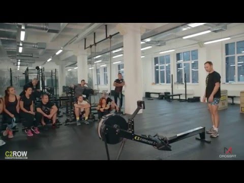 Видео: Техника гребли на гребном тренажере Concept2