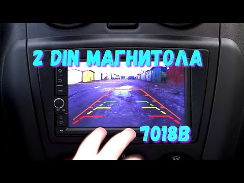 Видео: 2din магнитола 7018B