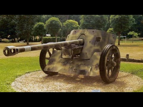 Видео: 5-cm Pak.38  немецкая противотанковая пушка