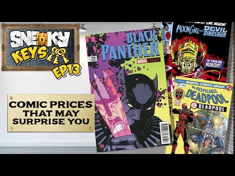 Видео: Цены на комиксы, которые могут вас удивить 🗝️ Обложки второпечатных выпусков Marvel и многое друг...