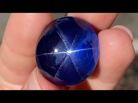 Видео: Уникальный сапфир из Бирмы.