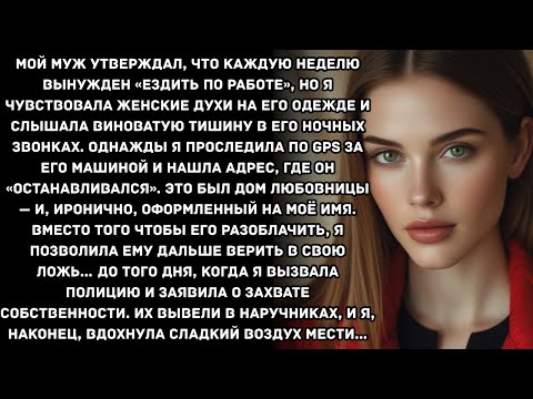 Видео: Мой муж утверждал, что каждую неделю вынужден «ездить по работе», но я чувствовала женские духи...