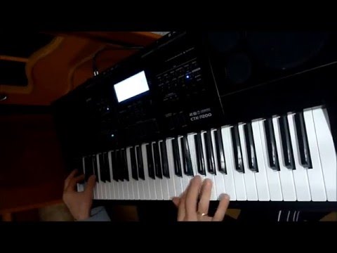 Видео: Modern Tolking - Cheri Cheri Lady - на синтезаторе Casio CTK-7200