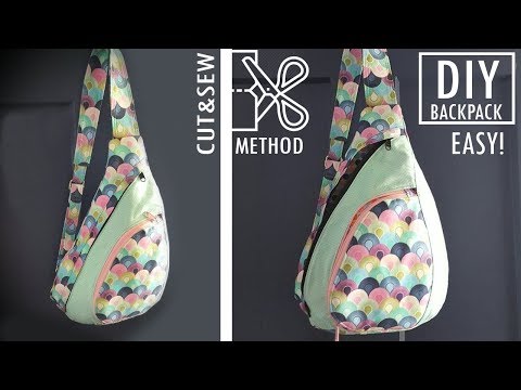 Видео: ФАНТАСТИЧЕСКИЙ ДИЗАЙН РЮКЗАКА СДЕЛАЙ САМ, СПОСОБ КРОЕ И ШИТЬ // Без сложной выкройки рюкзака
