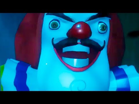 Видео: ПРИВЕТ СОСЕД КЛОУН! Секрет Hello Neighbor Beta с Кидом. Тайна ключей соседа