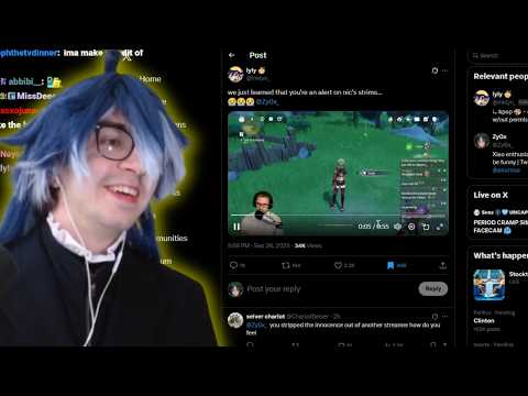 Видео: [zy0x] Бро реагирует на оповещение о VA Флина, пока он косплеит Флина (я цвету везде)