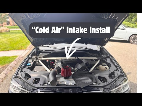 Видео: Установка холодного воздухозаборника на мой BMW X3 M40i