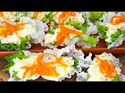 Видео: ТАКОГО ВЫ ЕЩЕ НЕ ГОТОВИЛИ - ХРУСТЯЩАЯ ЗАКУСКА НА НОВОГОДНИЙ СТОЛ / CRISPY SNACK FOR THE NEW YEAR