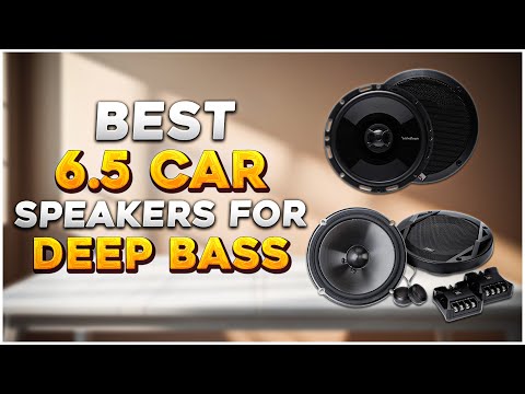 Видео: 10 лучших 6,5-дюймовых автомобильных динамиков для глубоких басов в 2025 году — протестировано и ...