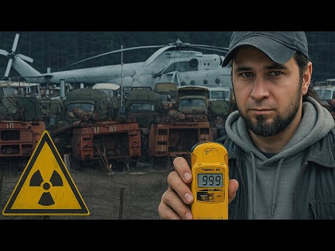 Видео: Ми знайшли місце, куди звозили всю техніку з Чорнобиля! Буряківка та робот JOKER!