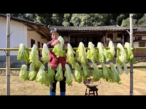 Видео: Выберите 24 шт. пекинской капусты, бабушки, маринованные в теплую зимнюю пряную капусту.