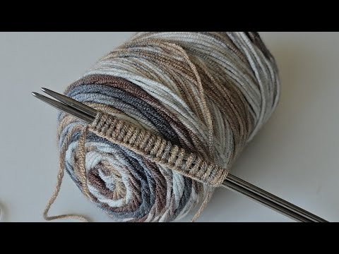 Видео: Простая и красивая 🧶 схема вязания шали, кардигана, жилета и шарфа, шапки-бини