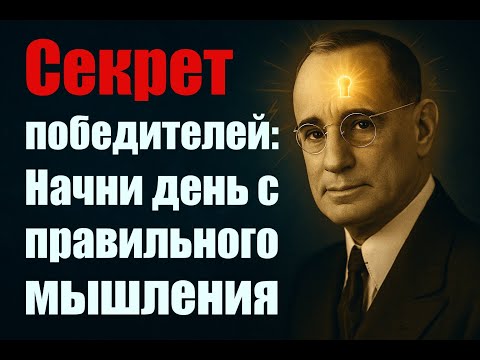 Видео: Секрет победителей: Начни день с правильного мышления | Наполеон Хилл