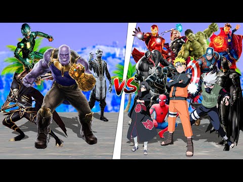 Видео: Супергерой сыныбы Наруто сыныбымен қосылып Таносқа қарсы шықты! (GTA V)