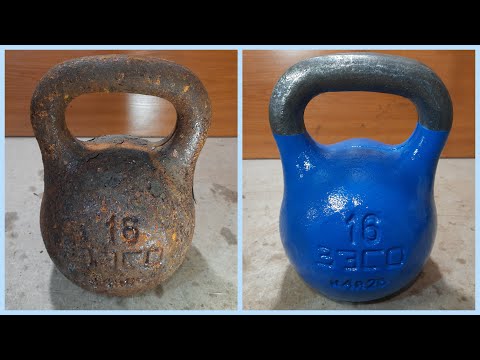 Видео: Реставрация Гири | Гиря Старой не Бывает | Kettlebell Restoration