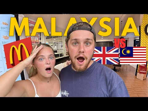Видео: ВПЕРВЫЕ ПОПРОБОВАЛИ МАКДОНАЛЬДС В МАЛАЙЗИИ 🇲🇾 (Мы были в шоке!)