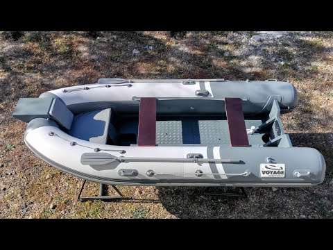 Видео: Обзор лодки РИБ VOYAGE АЛЮМИНИЕВЫЙ 390.