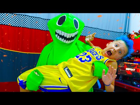 Видео: Ночь в Детском Саду Банбана Челлендж !