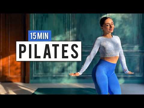 Видео: 🔥 15-минутный пилатес-экспресс — сжигание жира по всему телу (без оборудования)