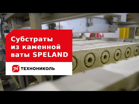 Видео: Субстраты из каменной ваты SPELAND