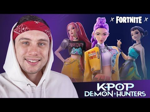 Видео: Кейпоп-Охотницы на Демонов 👹 Fortnite KPop Demon Hunters #38